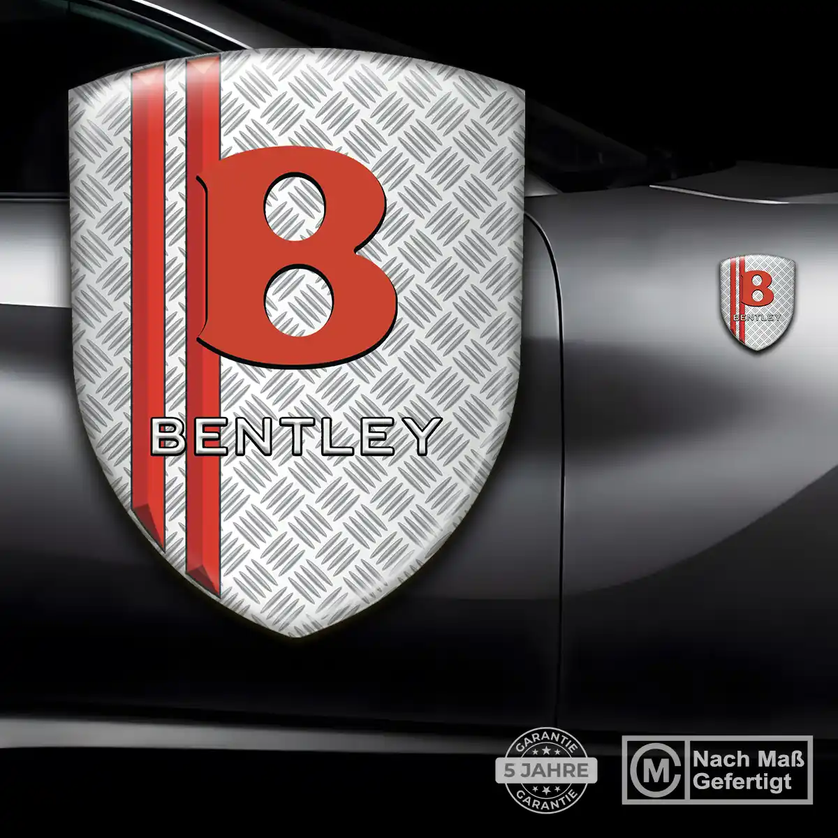 Bentley Wappen Aufkleber Emblem Auto Edles Design
