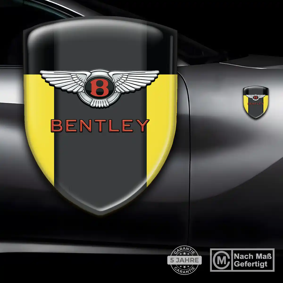 Bentley Wappen Aufkleber Emblem Auto Erstklassige Qualität
