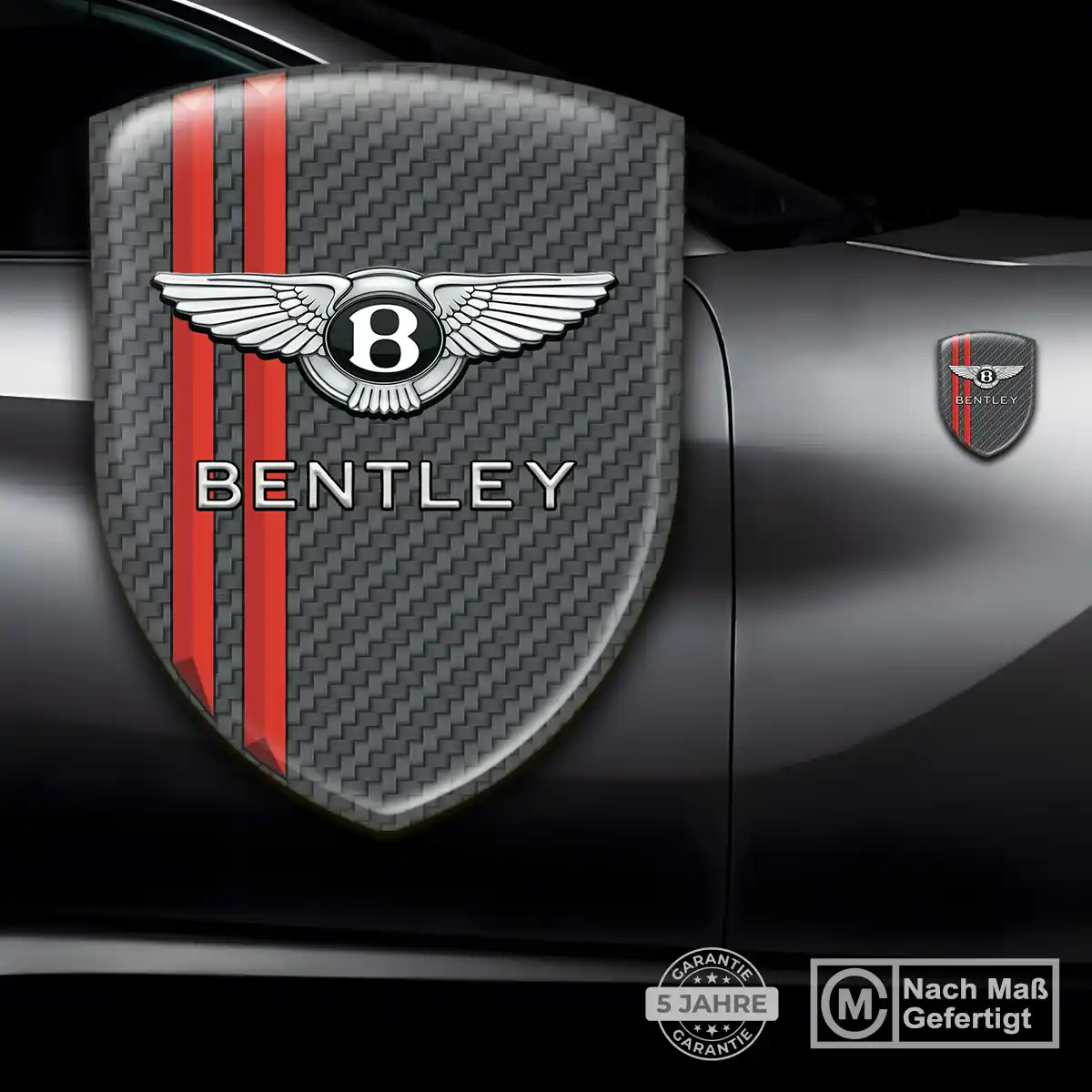 Bentley Wappen Aufkleber Emblem Auto Exterieurdesign