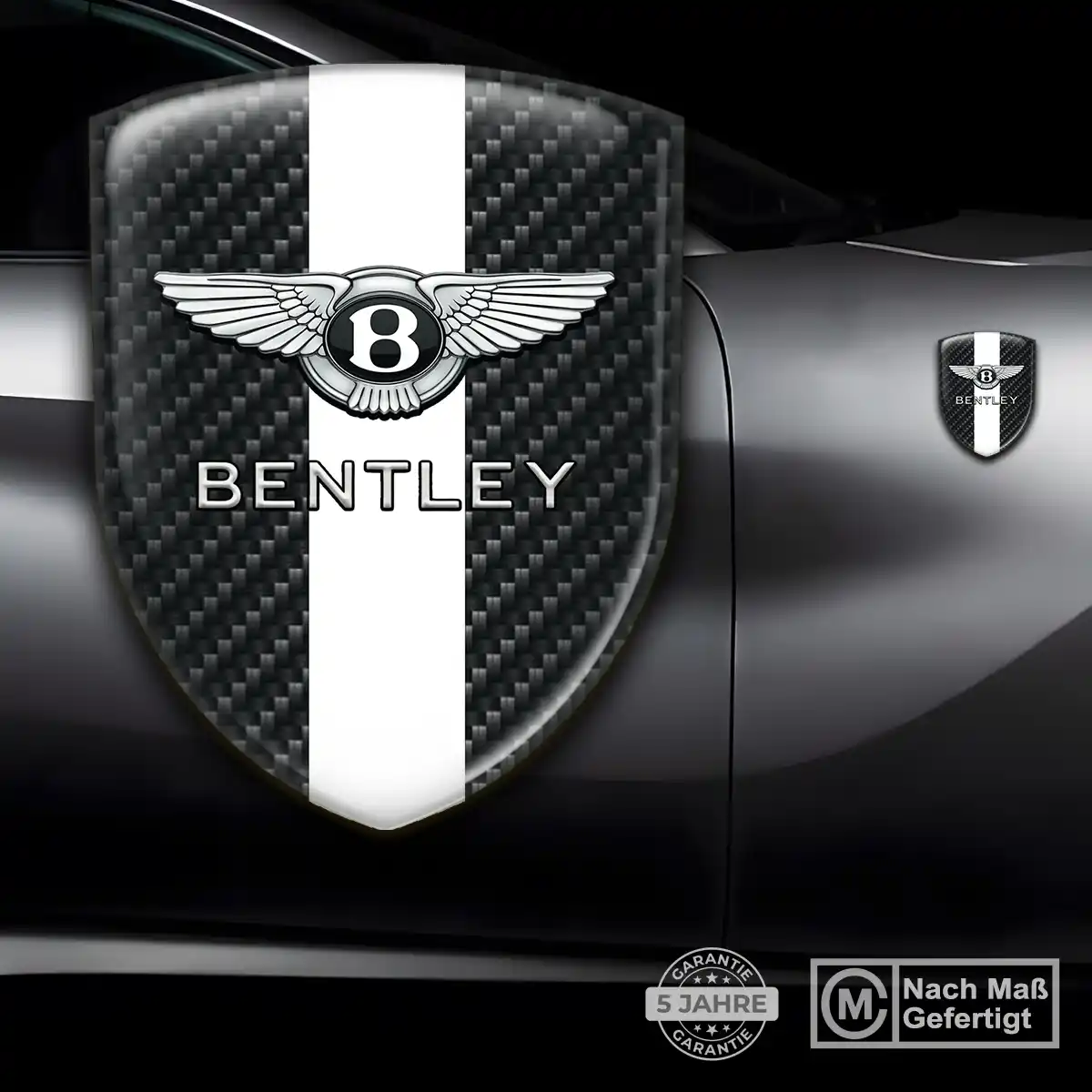 Bentley Wappen Aufkleber Emblem Auto Höchste Qualität