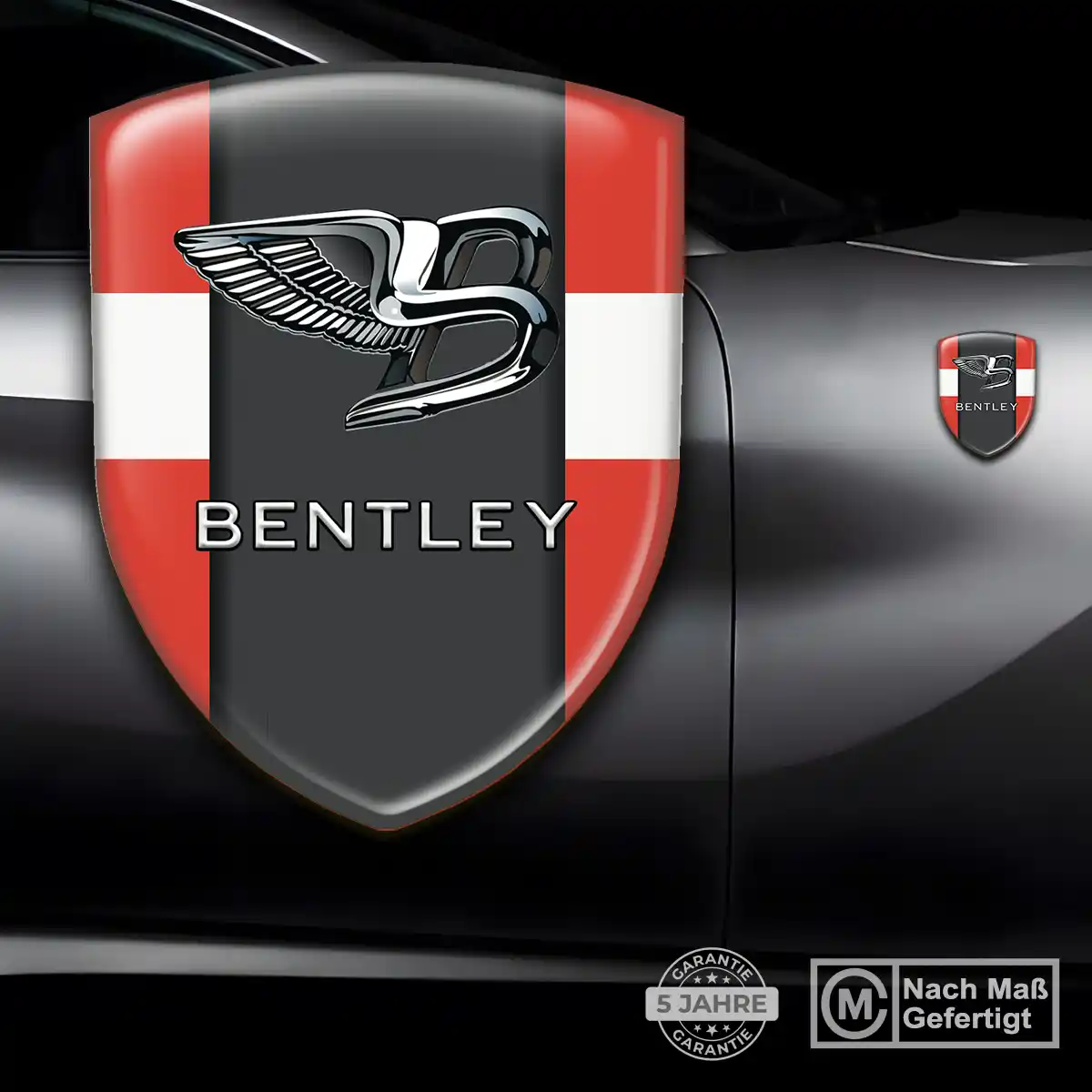 Bentley Wappen Aufkleber Emblem Auto Premiumqualität