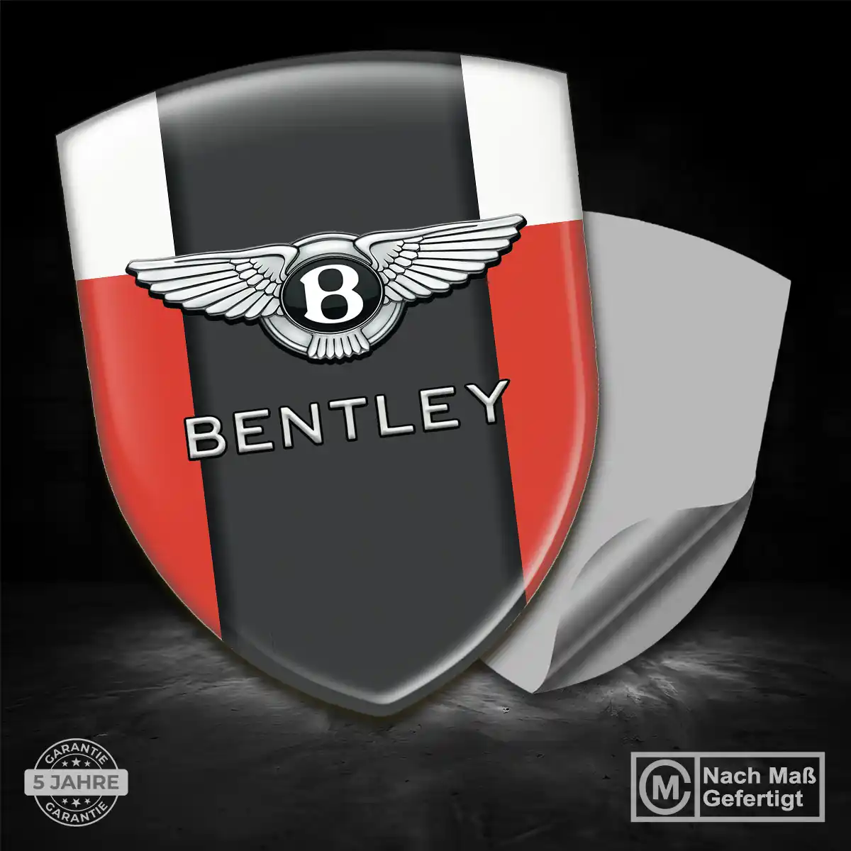 Bentley Wappen Aufkleber Emblem Auto Tuningfahrzeug