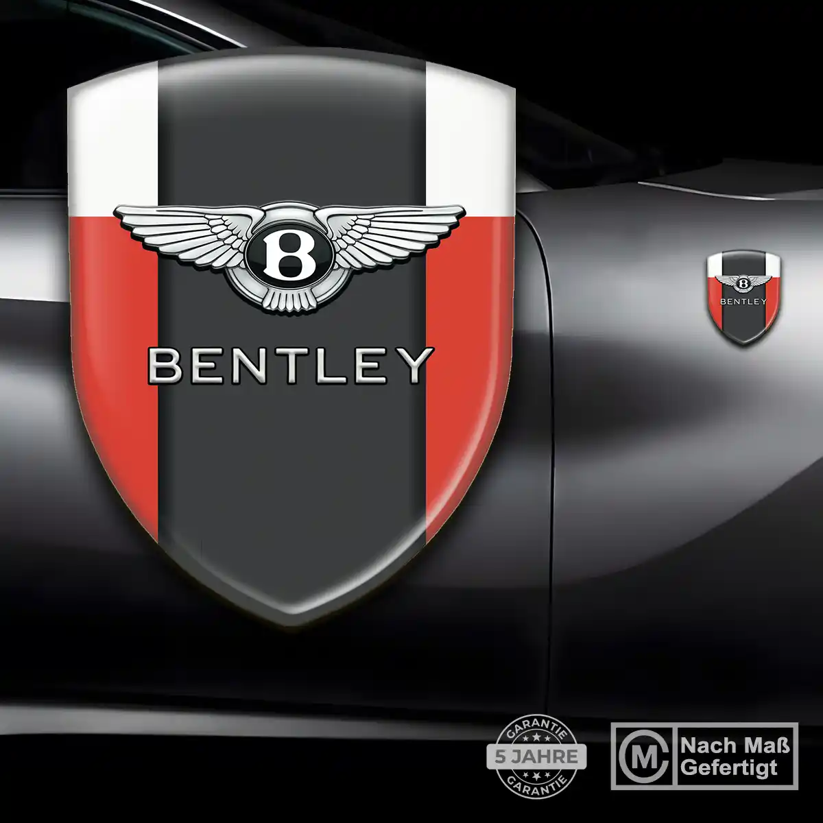 Bentley Wappen Aufkleber Emblem Auto Tuningfahrzeug