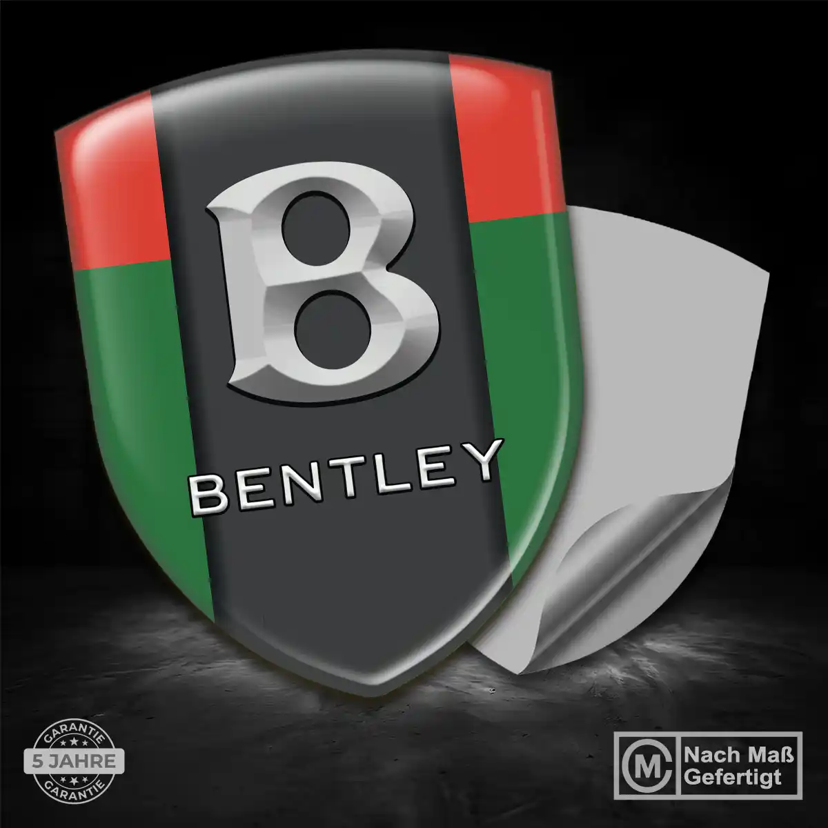 Bentley Wappen Aufkleber Emblem Elegantes Design