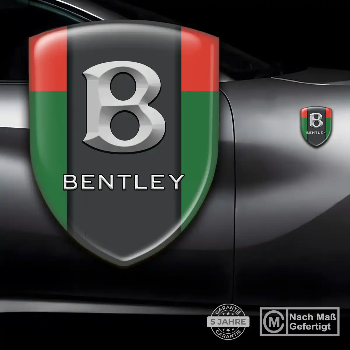 Bentley Wappen Aufkleber Emblem Elegantes Design
