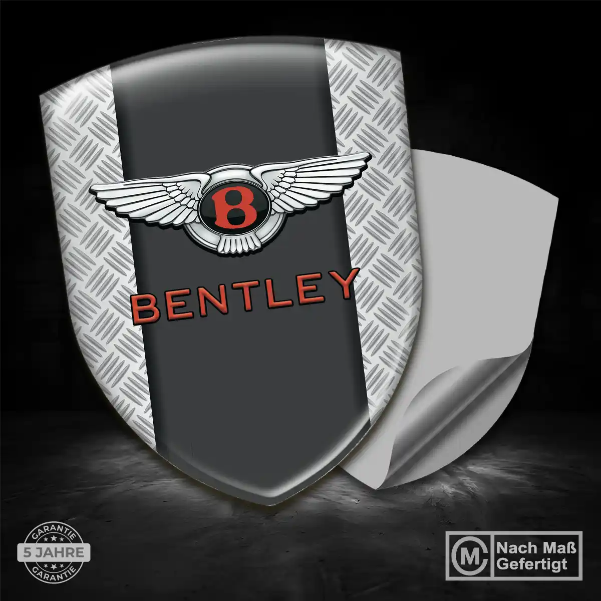 Bentley Wappen Aufkleber Emblem Höchste Qualität