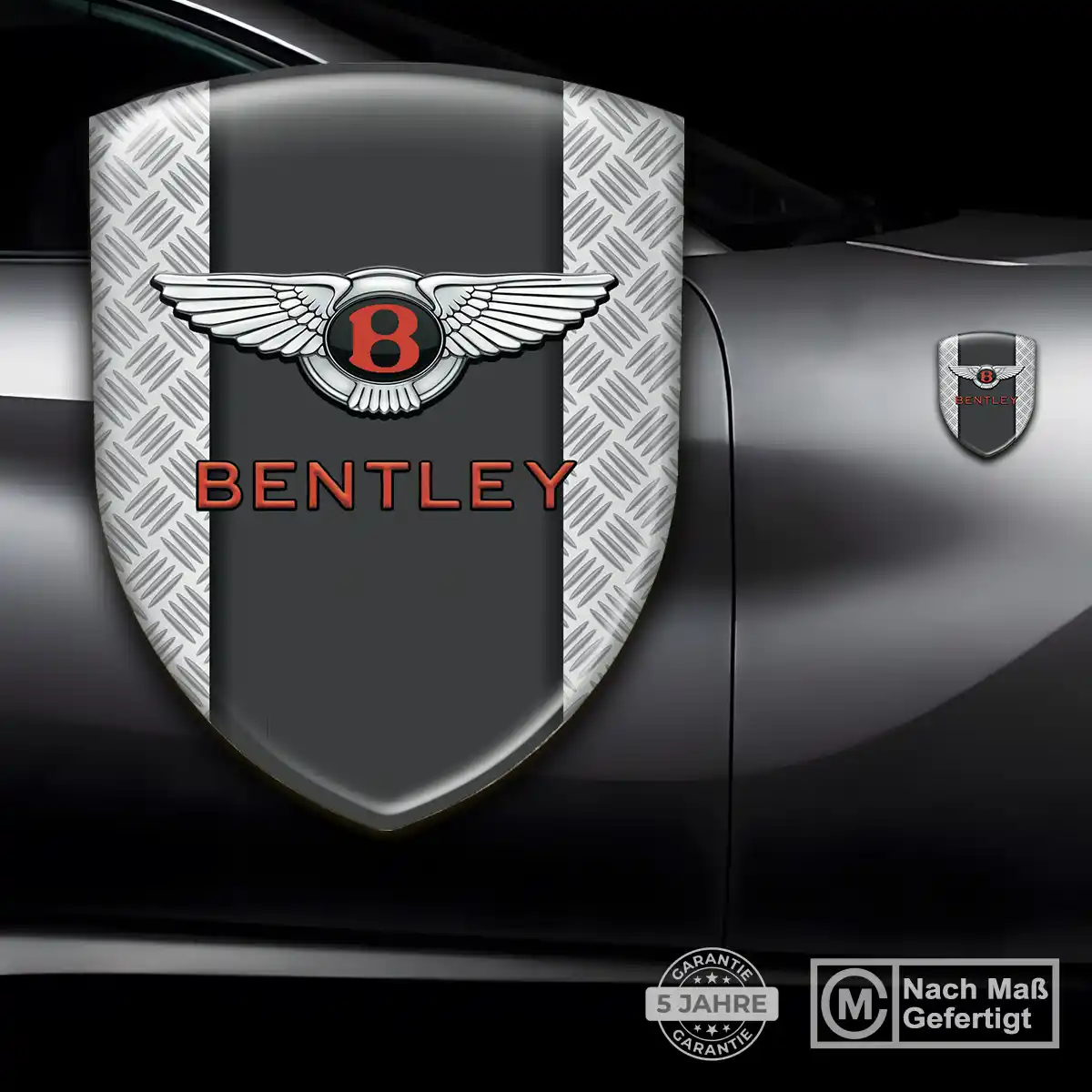 Bentley Wappen Aufkleber Emblem Höchste Qualität