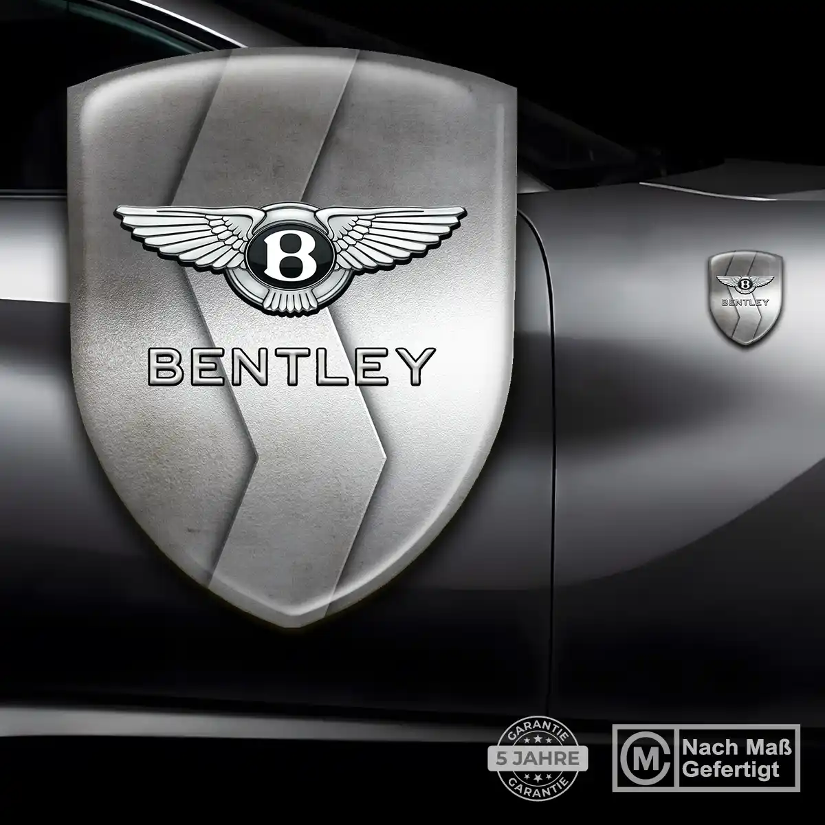 Bentley Wappen Aufkleber Emblem Hochwertiges Harz