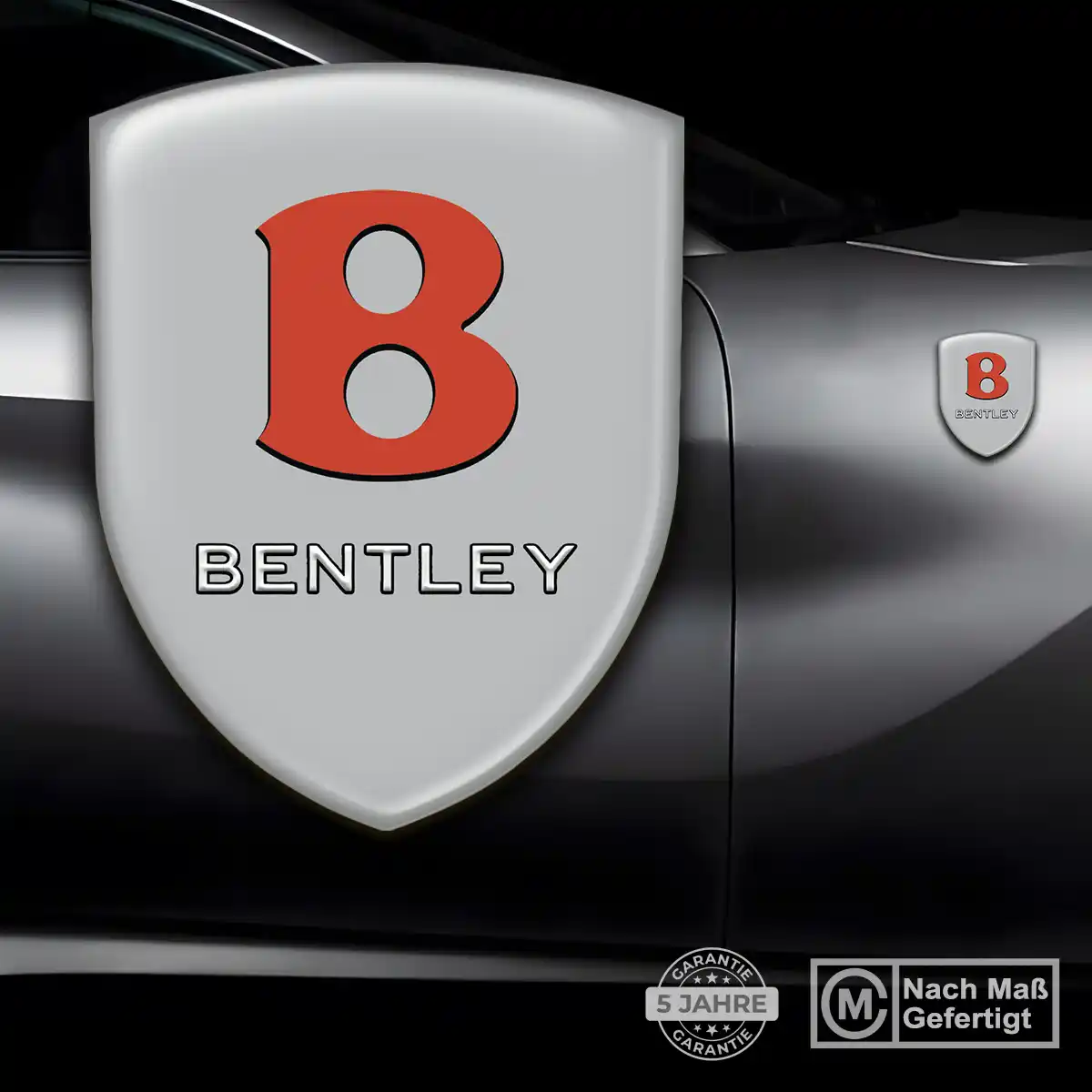 Bentley Wappen Aufkleber Emblem Interieurdesign