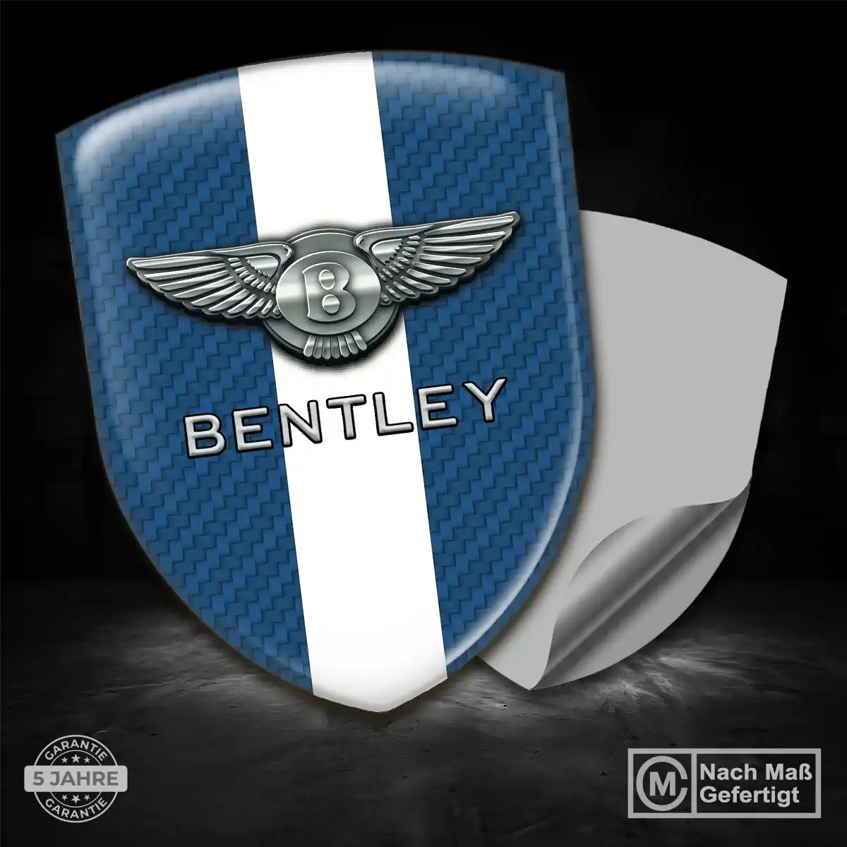 Bentley Wappen Aufkleber Emblem Luxus-Edition