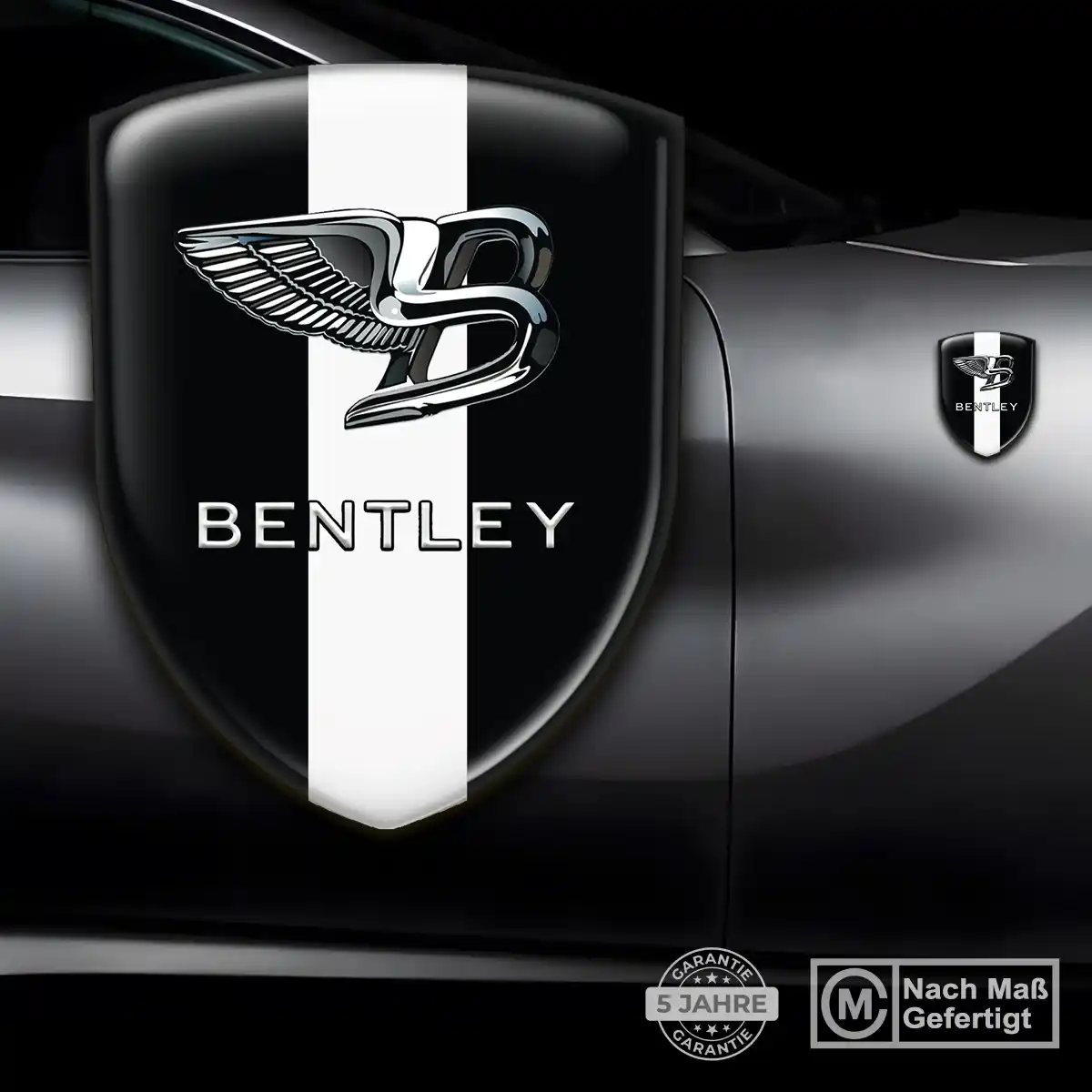 Bentley Wappen Aufkleber Emblem Markenedition