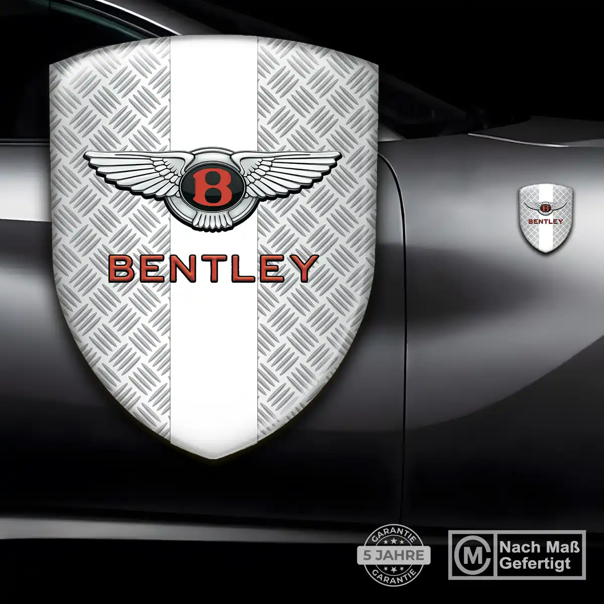Bentley Wappen Aufkleber Emblem Modernes Design