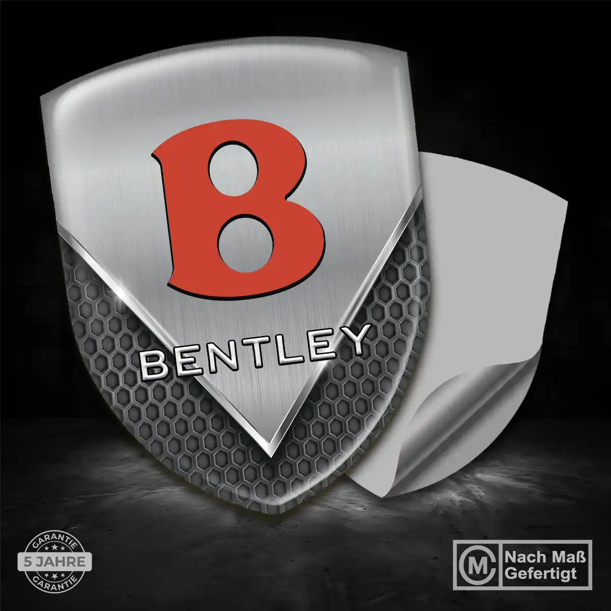 Bentley Wappen Aufkleber Emblem Premium-Edition