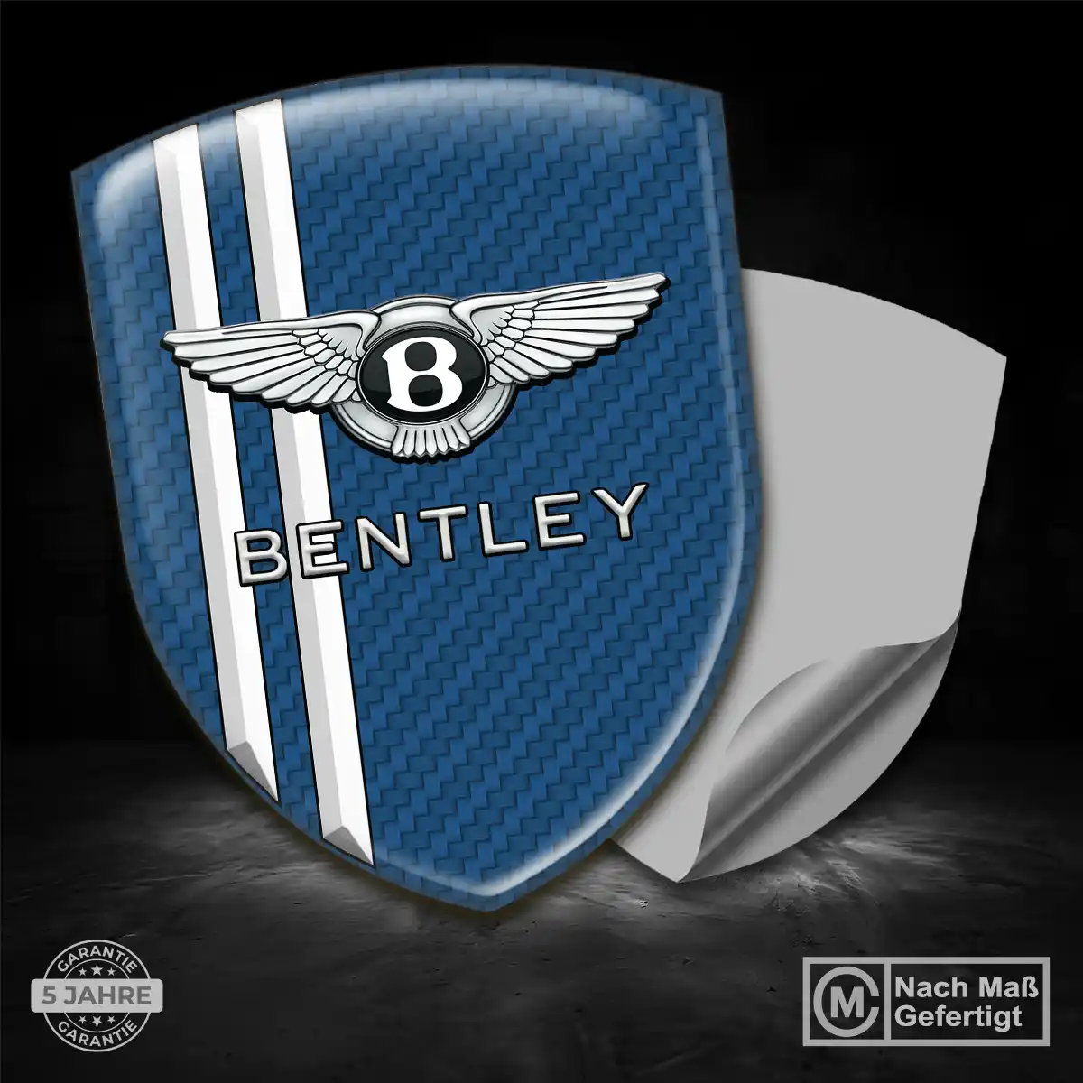 Bentley Wappen Aufkleber Emblem Premiumqualität