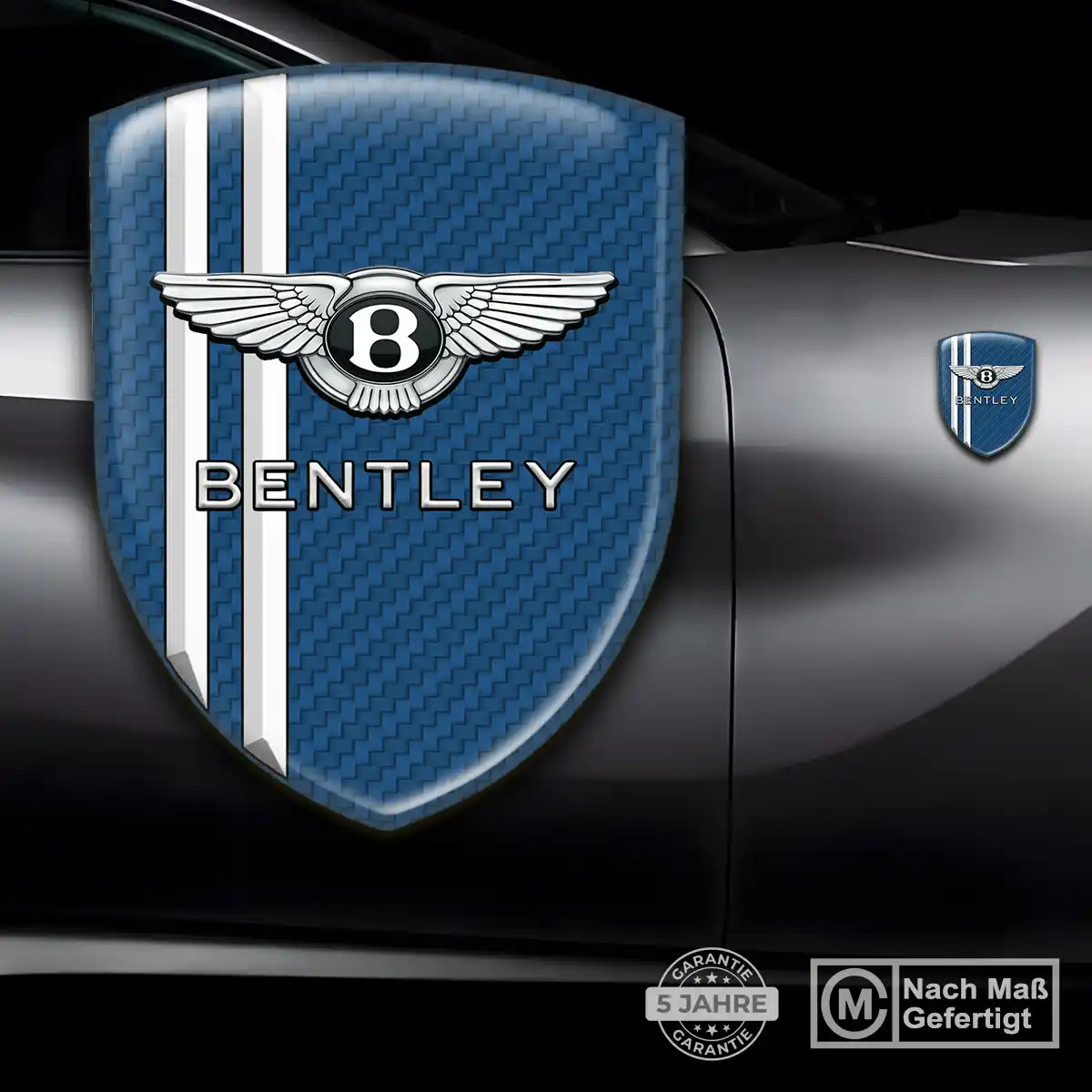 Bentley Wappen Aufkleber Emblem Premiumqualität