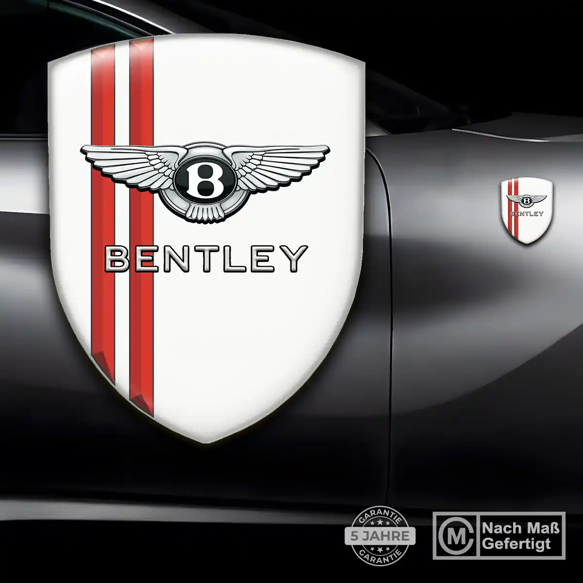 Bentley Wappen Aufkleber Emblem Spitzenqualität