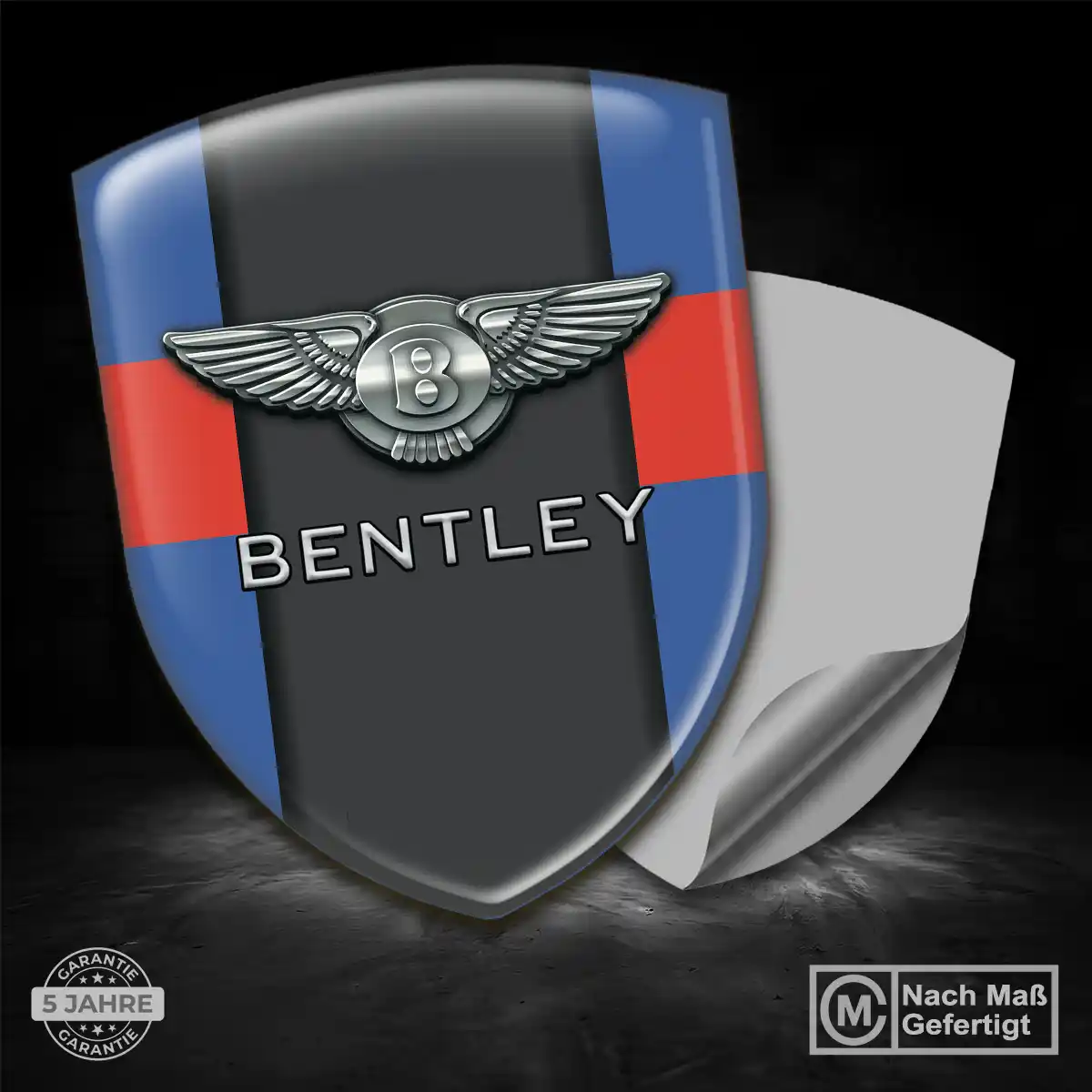 Bentley Wappen Aufkleber Exterieurdesign