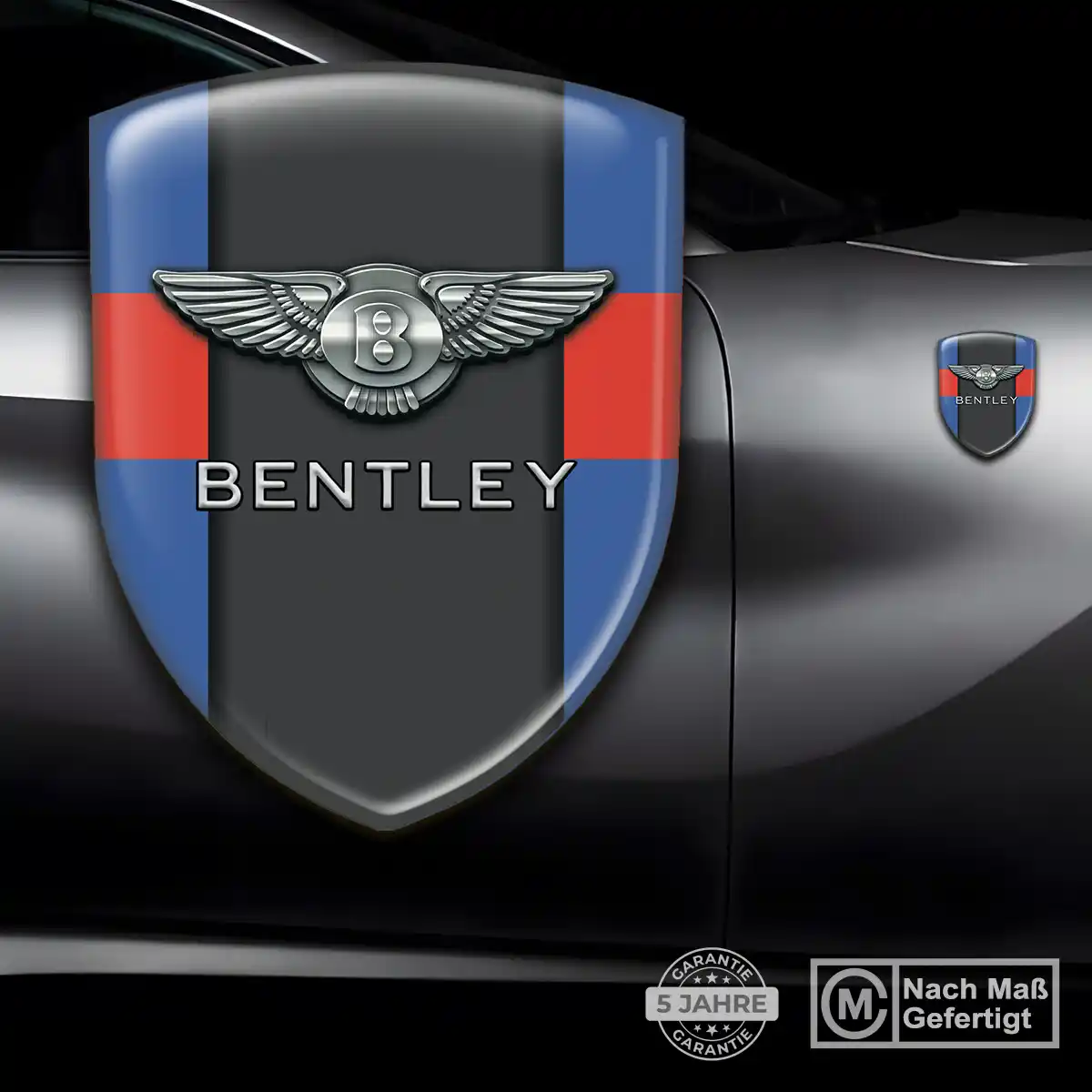 Bentley Wappen Aufkleber Exterieurdesign