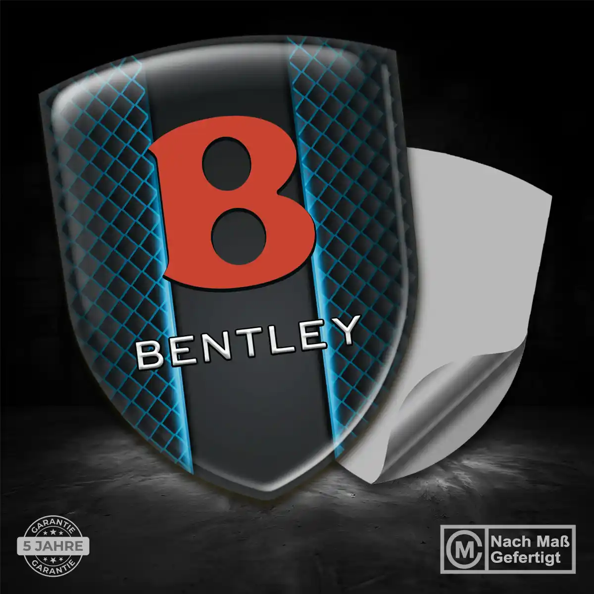 Bentley Wappen Aufkleber Hohe Qualität