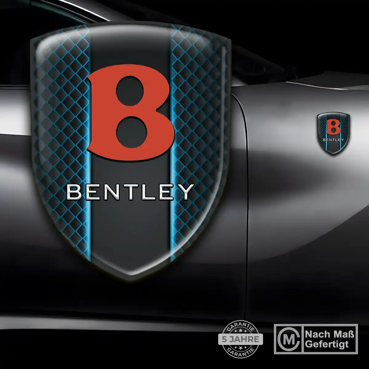 Bentley Wappen Aufkleber Hohe Qualität