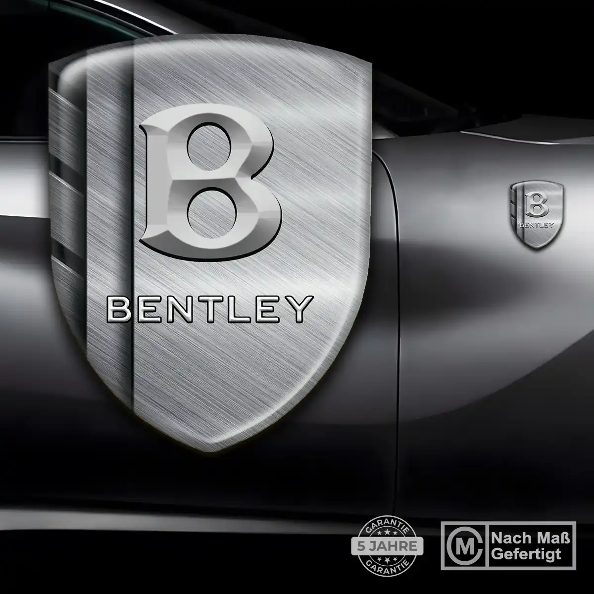 Bentley Wappen Aufkleber Interieurdesign
