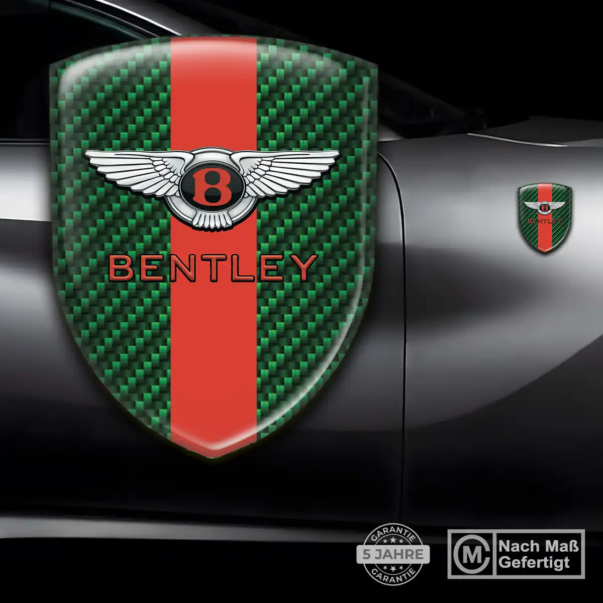 Bentley Wappen Aufkleber Limitierte Auflage