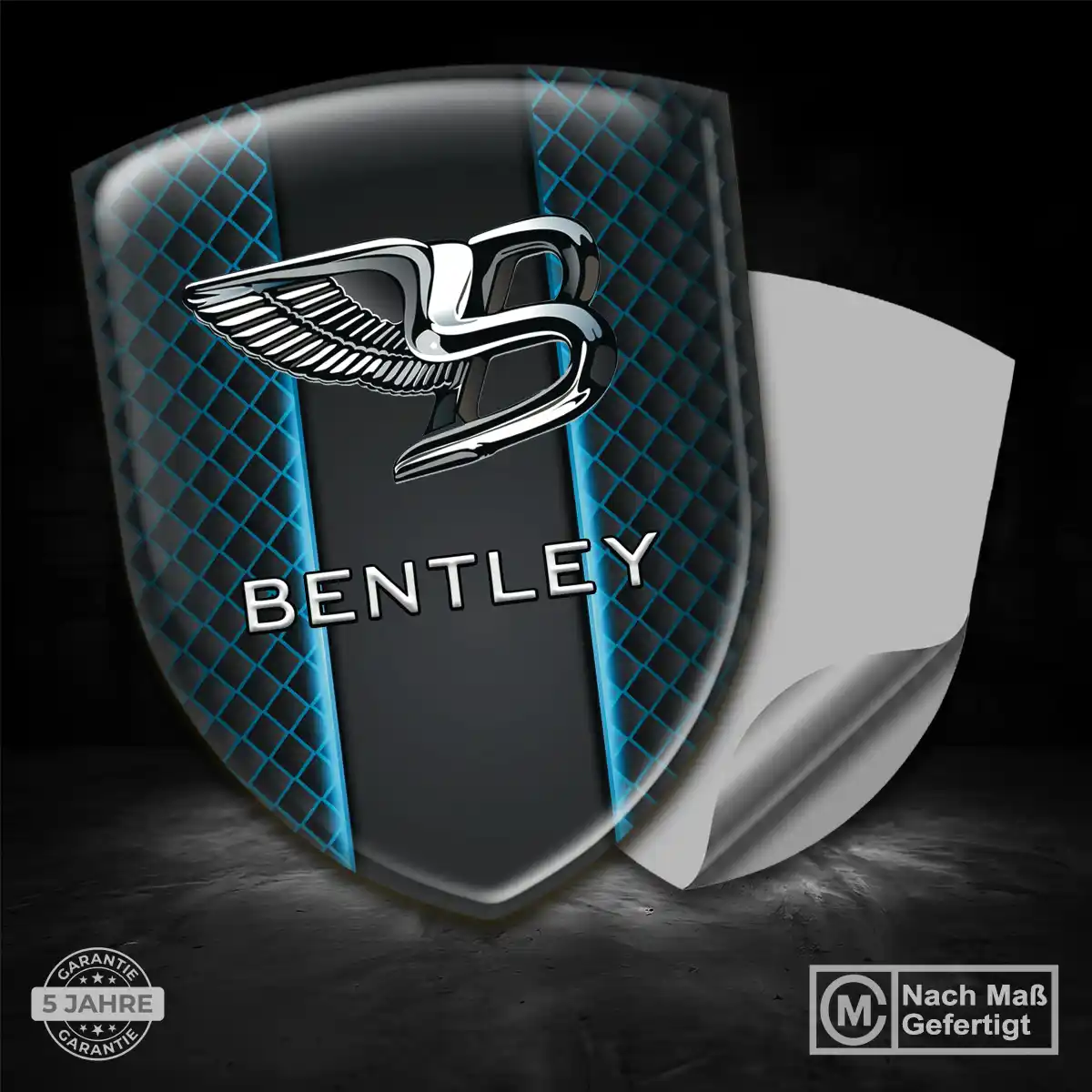 Bentley Wappen Aufkleber Markenedition