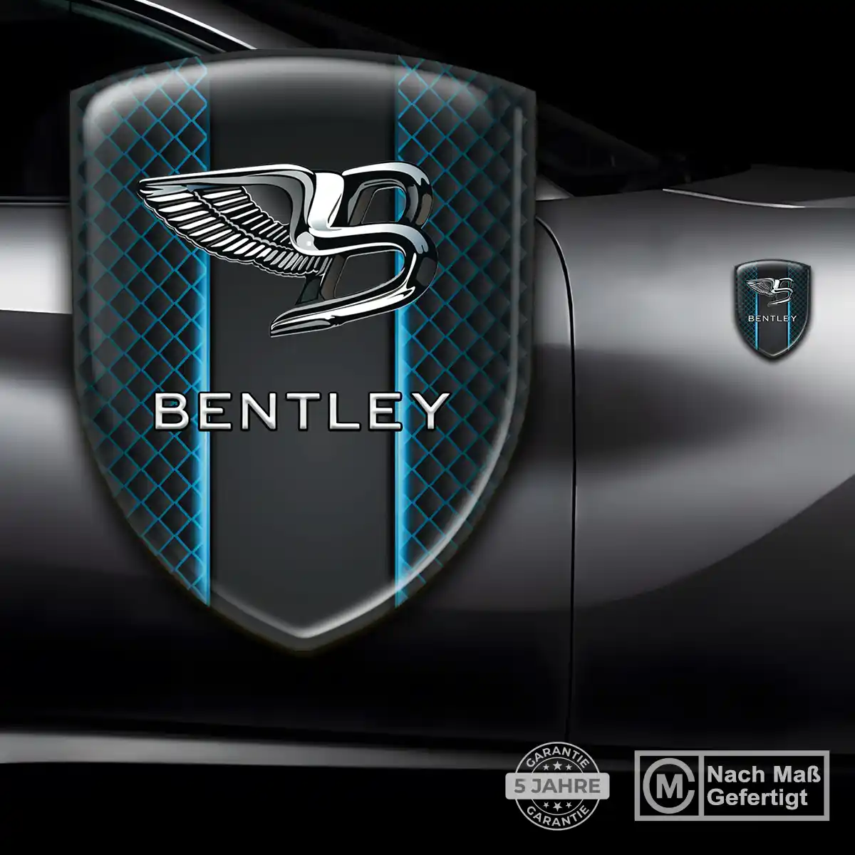 Bentley Wappen Aufkleber Markenedition