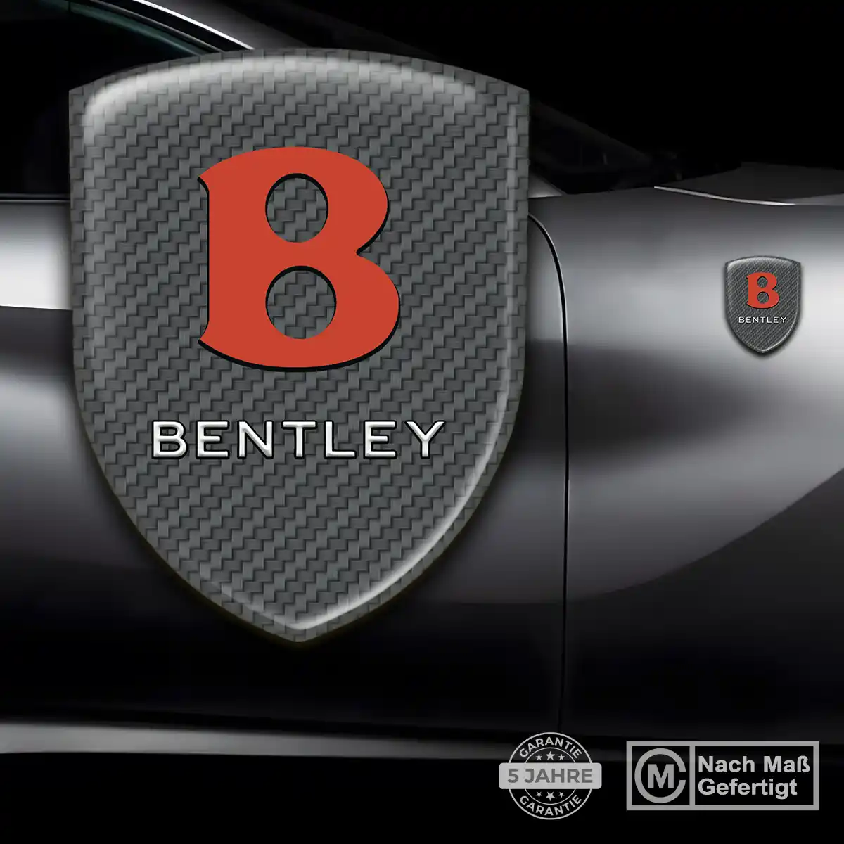 Bentley Wappen Aufkleber Modernes Design