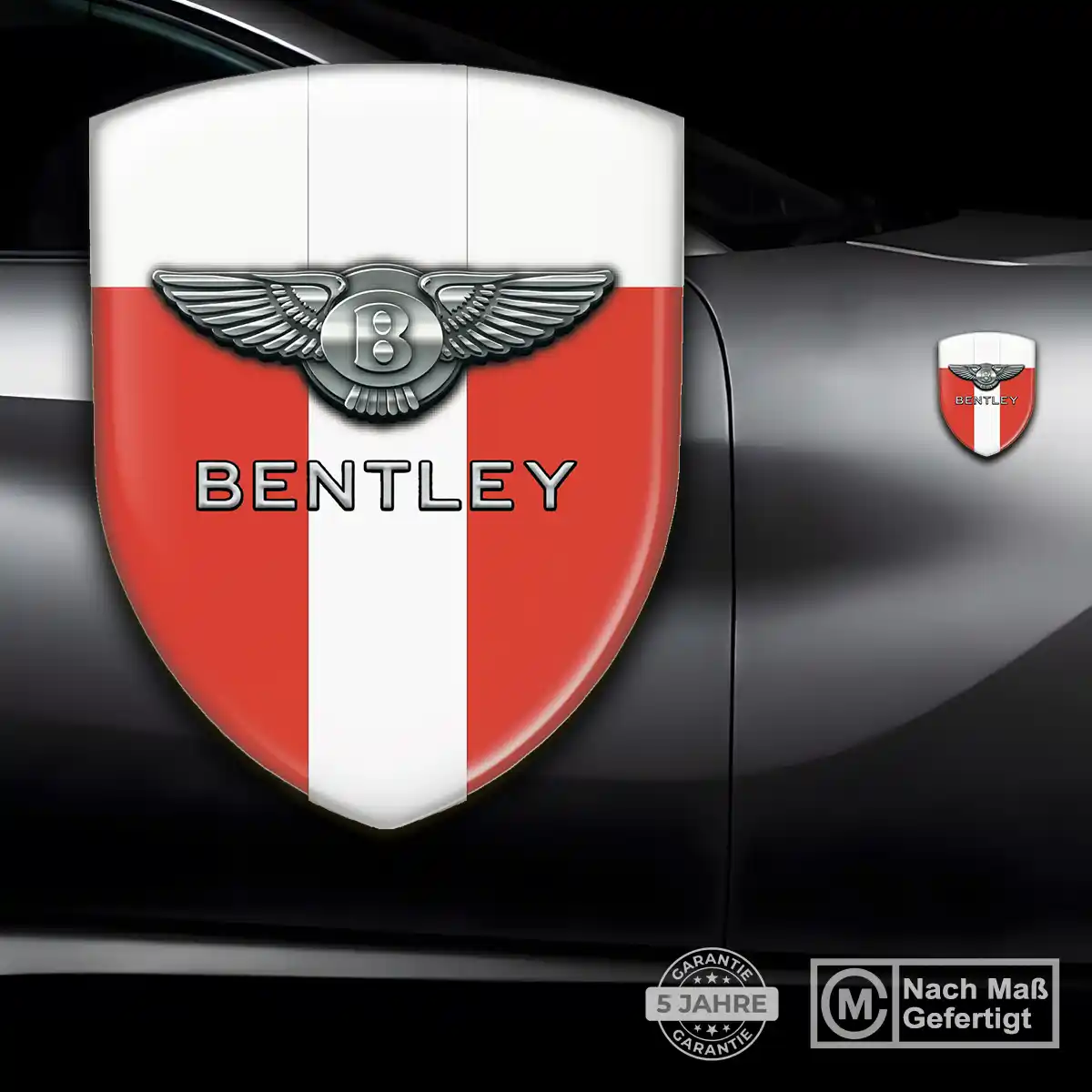 Bentley Wappen Aufkleber Premiumqualität