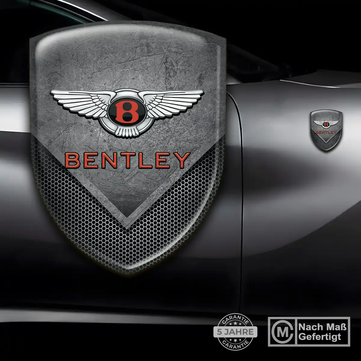 Bentley Wappen Aufkleber Stilvolles Design