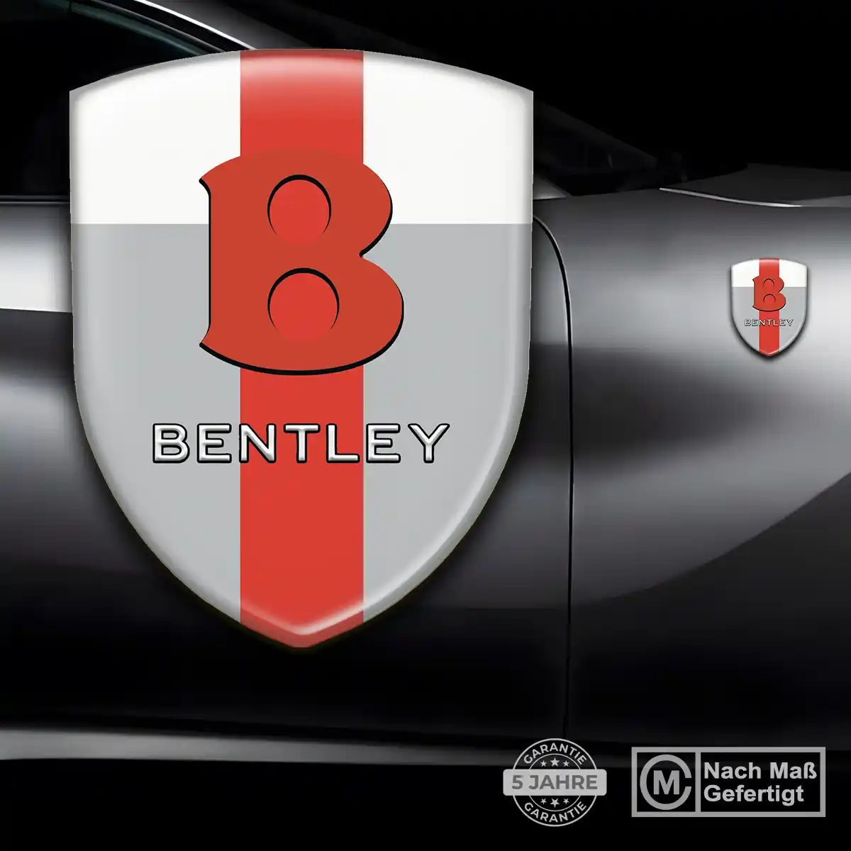 Bentley Wappen Emblem Aufkleber Auto Erstklassige Qualität