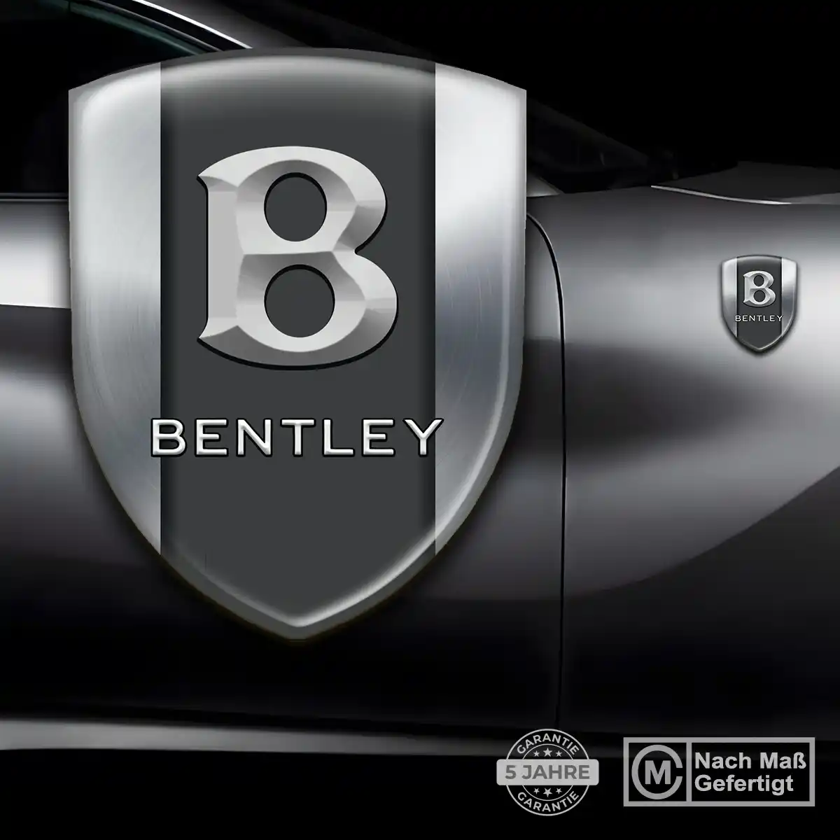 Bentley Wappen Emblem Aufkleber Auto Exterieurdesign