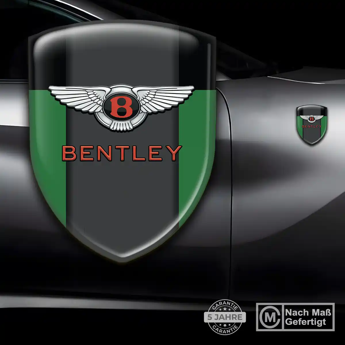 Bentley Wappen Emblem Aufkleber Auto Modernes Design