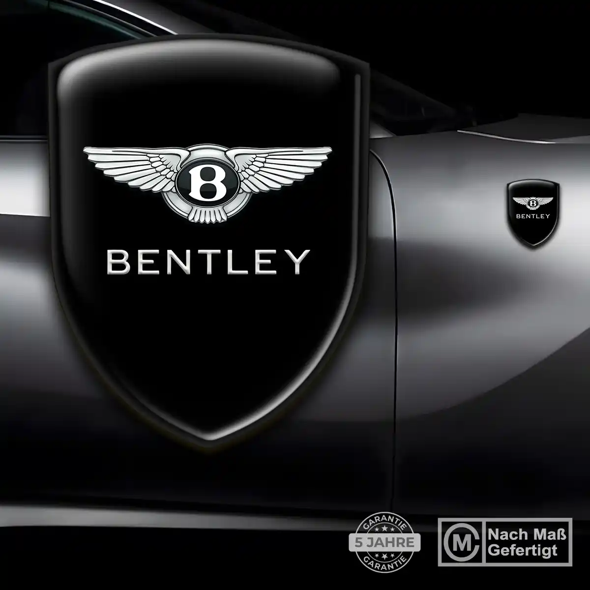 Bentley Wappen Emblem Aufkleber Auto Stilvolles Design