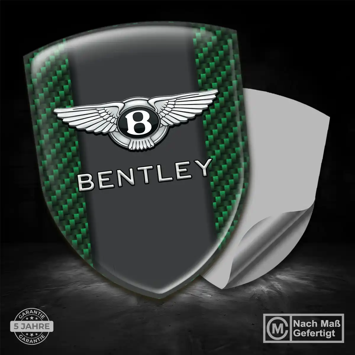 Bentley Wappen Emblem Aufkleber Elegantes Design