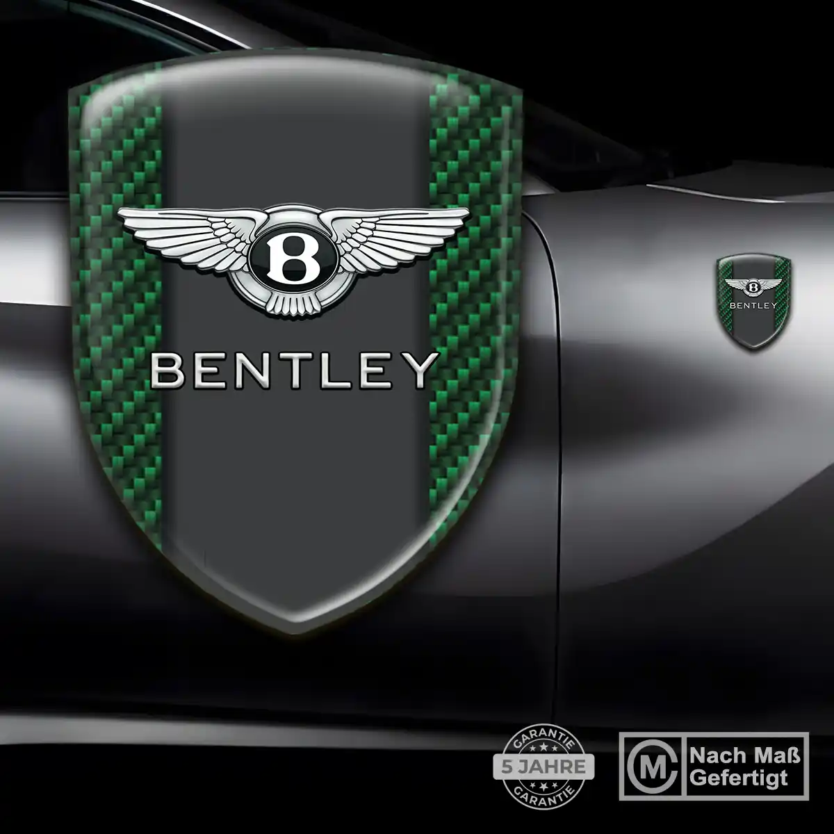 Bentley Wappen Emblem Aufkleber Elegantes Design