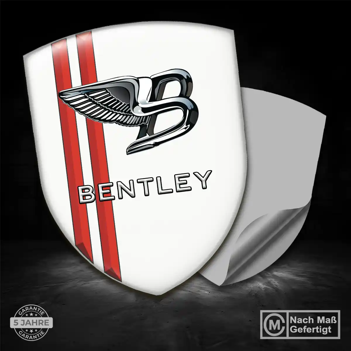 Bentley Wappen Emblem Aufkleber Hohe Qualität