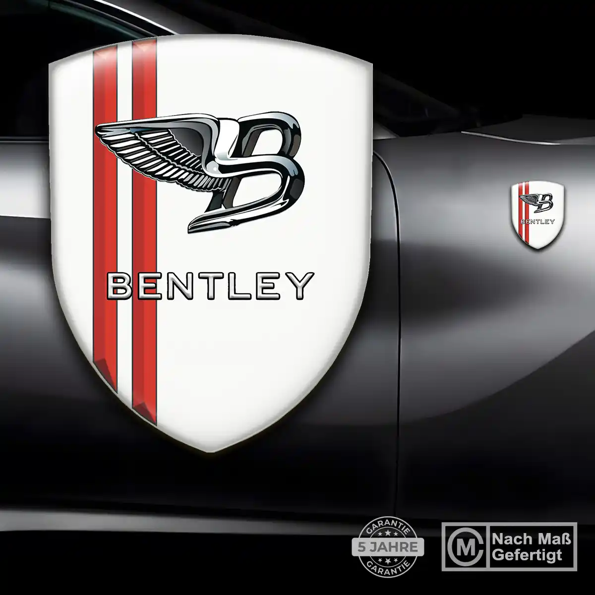 Bentley Wappen Emblem Aufkleber Hohe Qualität