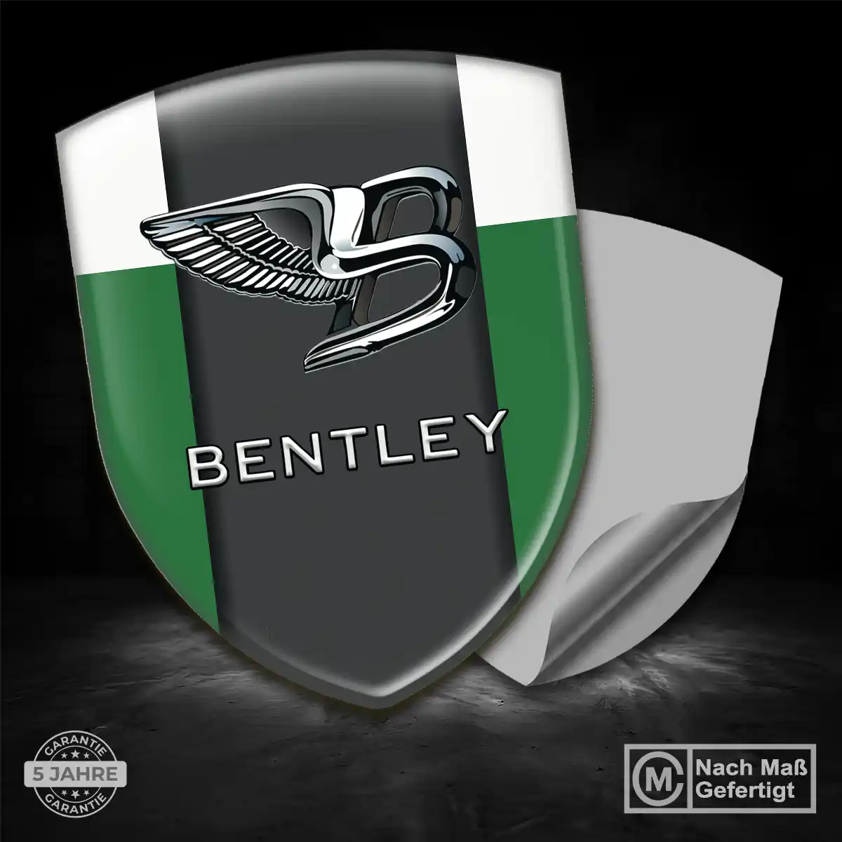 Bentley Wappen Emblem Aufkleber Interieurdesign