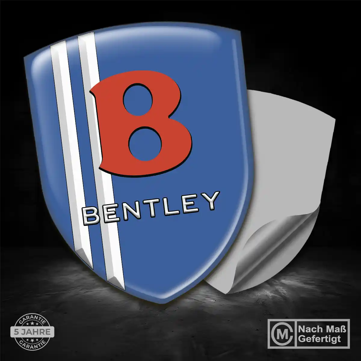 Bentley Wappen Emblem Aufkleber Limitierte Auflage