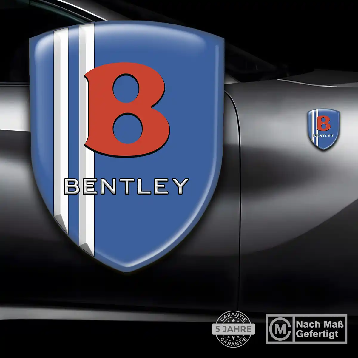 Bentley Wappen Emblem Aufkleber Limitierte Auflage