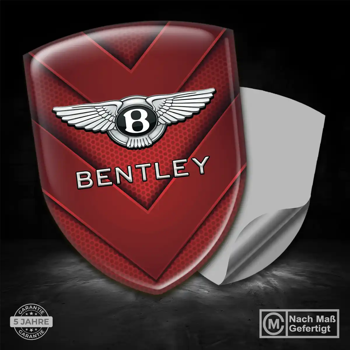 Bentley Wappen Emblem Aufkleber Luxus-Edition