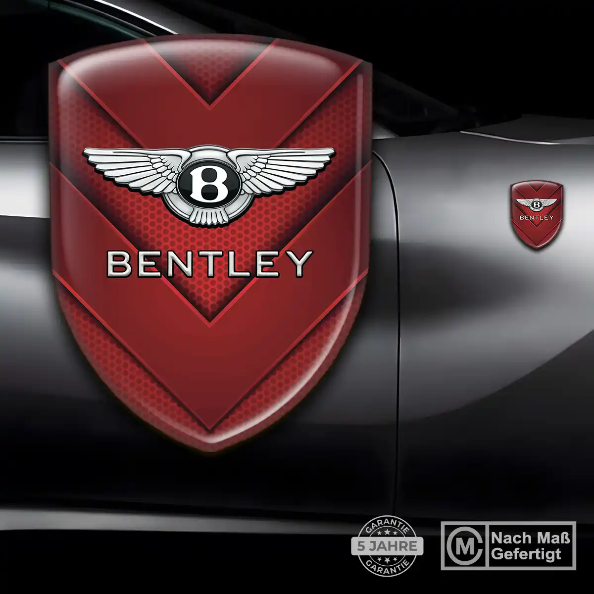 Bentley Wappen Emblem Aufkleber Luxus-Edition