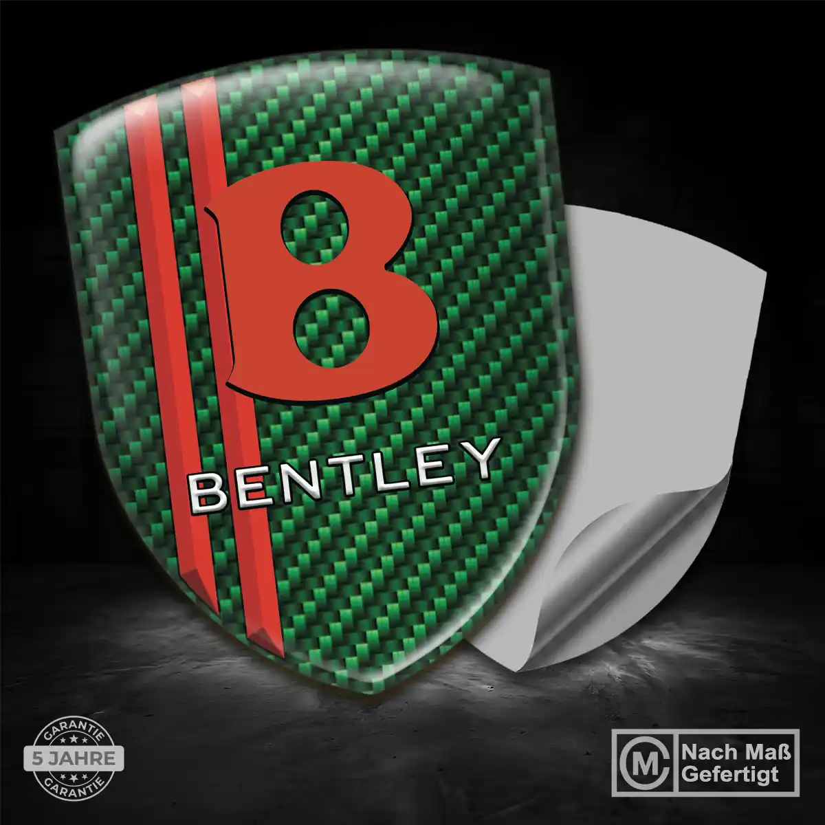 Bentley Wappen Emblem Aufkleber Premium-Edition