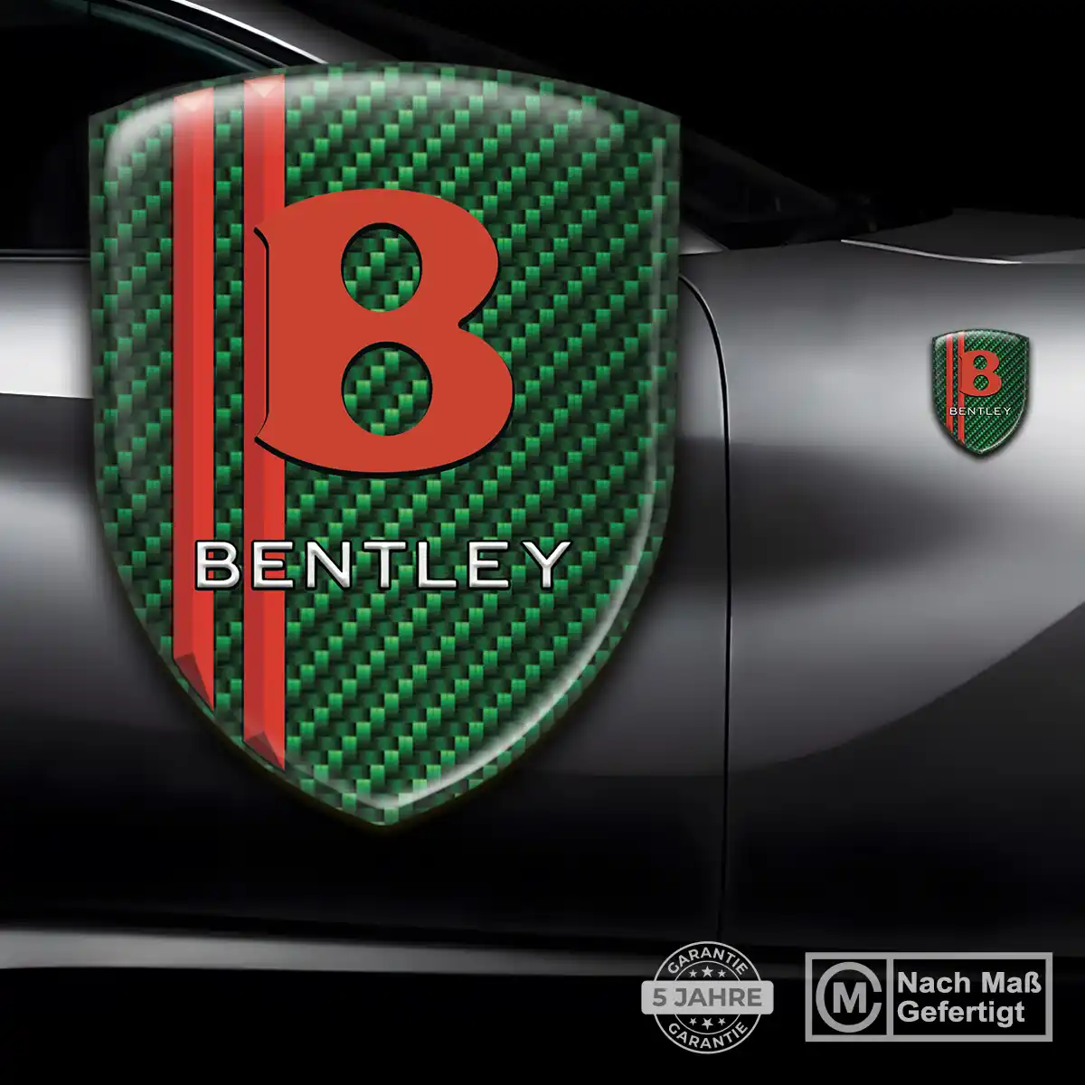 Bentley Wappen Emblem Aufkleber Premium-Edition
