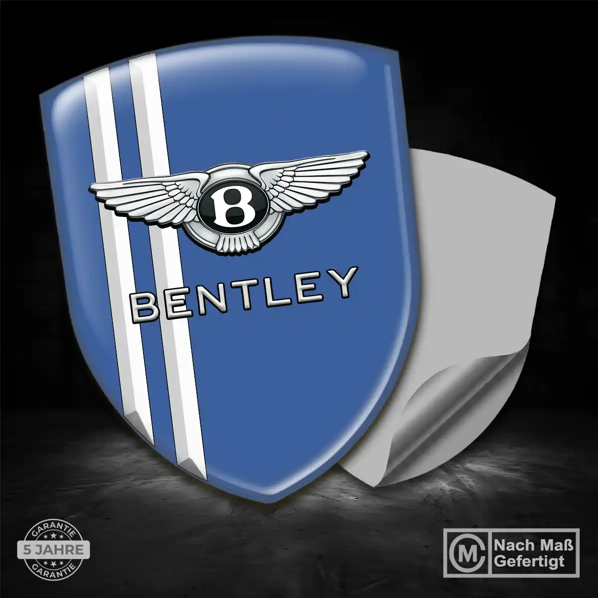 Bentley Wappen Emblem Aufkleber Premiumqualität