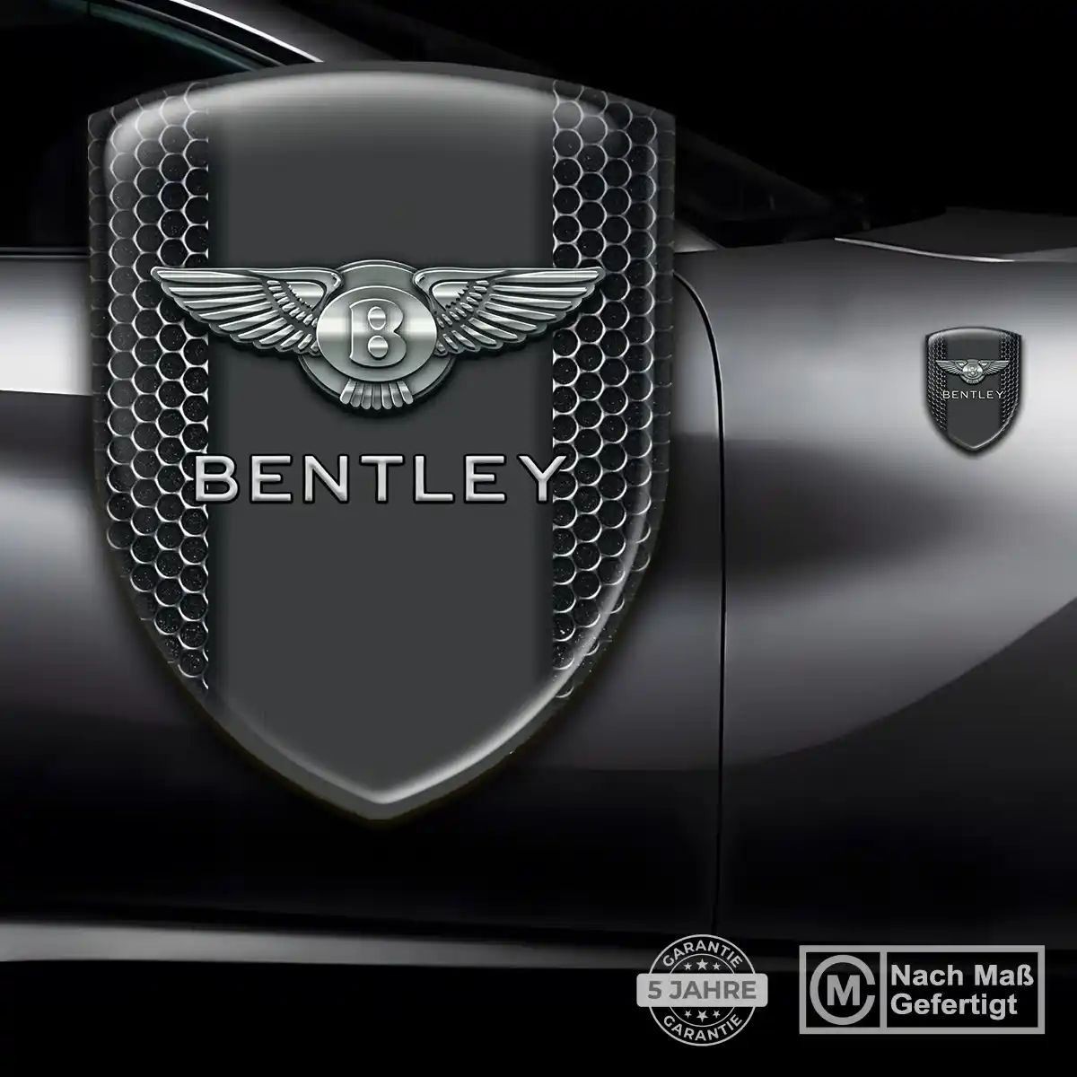 Bentley Wappen Emblem Aufkleber Spitzenqualität