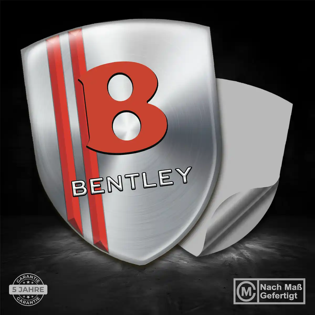 Bentley Wappen Emblem Auto Anspruchsvolles Design