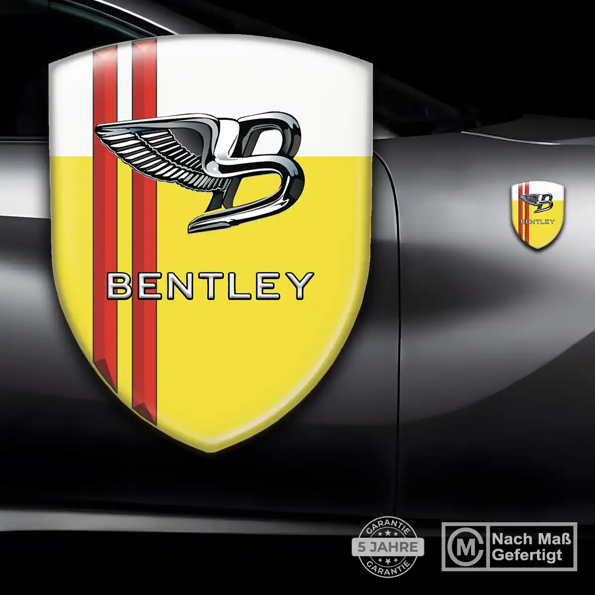 Bentley Wappen Emblem Auto Überzeugende Qualität